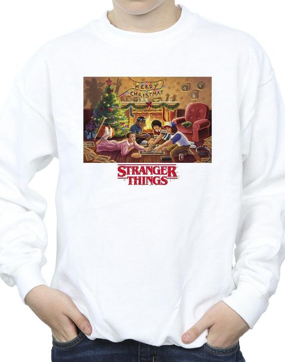 Immagine prodotto Netflix Stranger Things Christmas Gathering Felpa Ragazzi (152, 158)