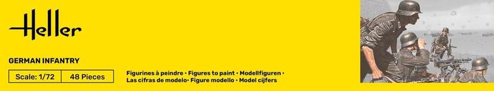 Actual product image Heller German Infantry