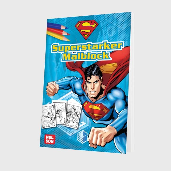 Actual product image DC Superman: Superstarker Malblock