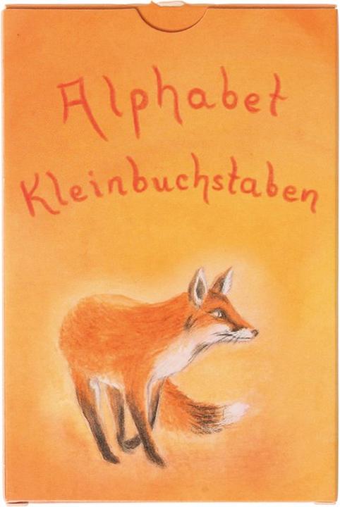 Actual product image Grimm's Alphabet, lowercase letters (German, English)