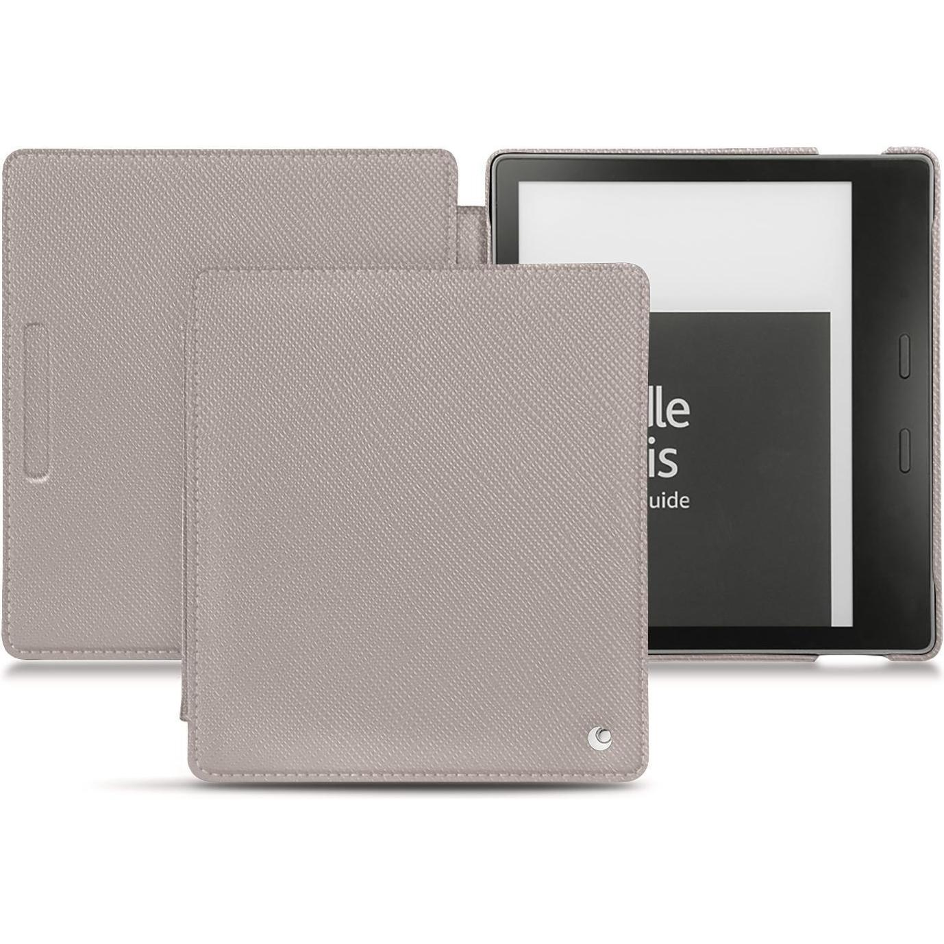 Noreve Lederschutzhülle horizontal (Kindle Oasis (2019)), eReader Zubehör, Beige