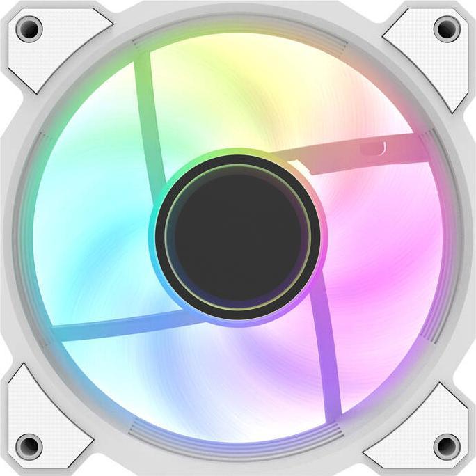 Image du produit Darkflash Tech Darkflash DR08 Ventilateur 3 en 1 (Blanc) (120 mm, 3 x)