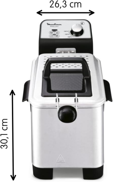 Actual product image Moulinex easy prof deep fryer 2200w 3l