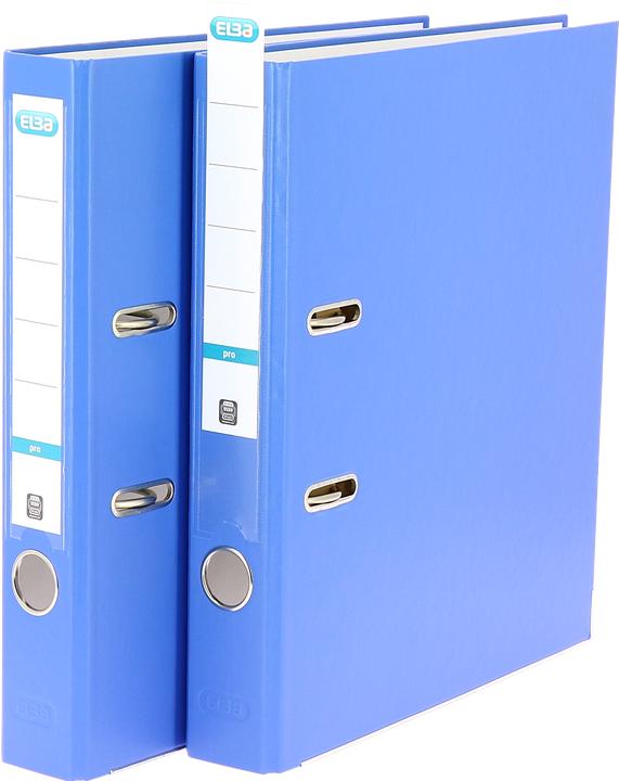 Produktbild Elba Ordner smart PP-Papier, Rückenbreite: 50 mm, hellblau DIN A4, Einband aussen PP (A4, 50 mm, 1 Stück)