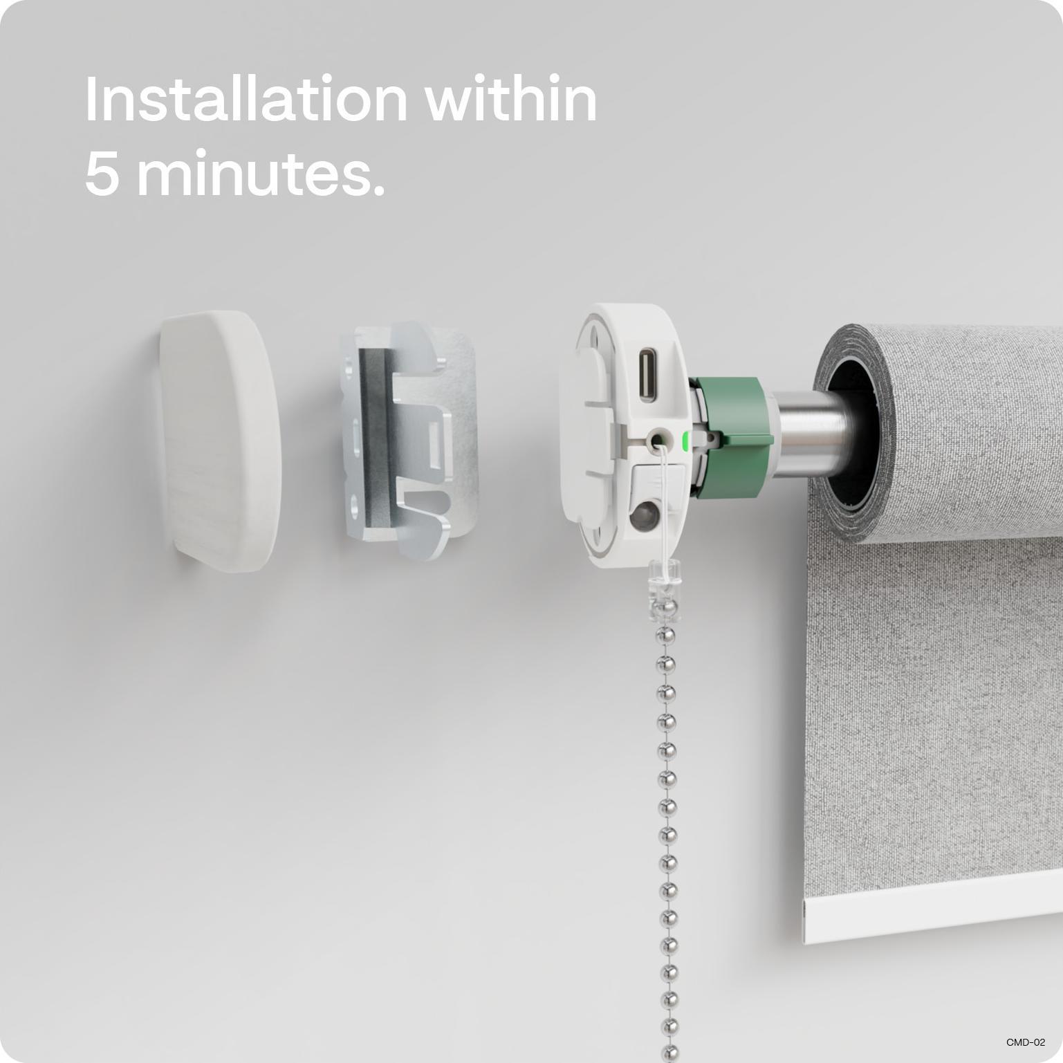 Thumbnail - Motionblinds, Zubehör Beleuchtung, Retrofit Motor for Roller Blinds