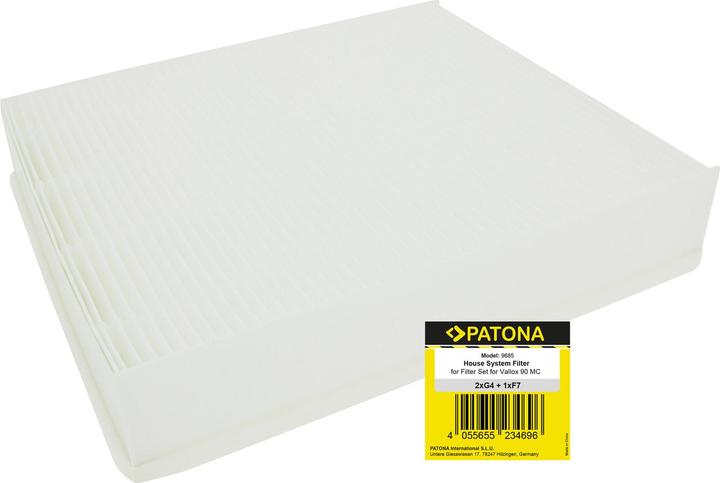 Actual product image Patona Filter G4 und F7 für Lüftungsanlage Vallox 90 MC SC SE