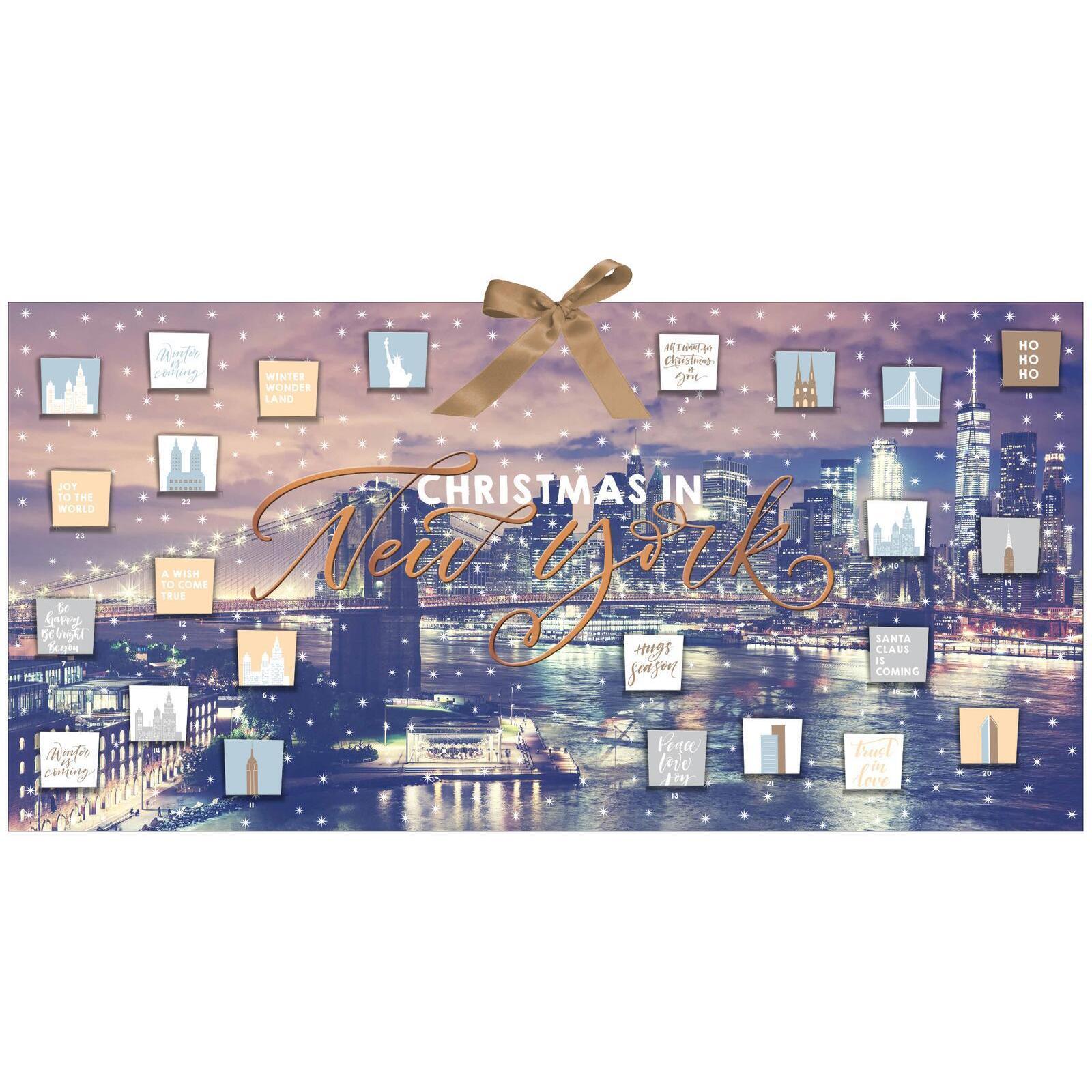 Ars Edition ARS EDITI Adventskalender 70x35cm 489118541 Christmas in New York