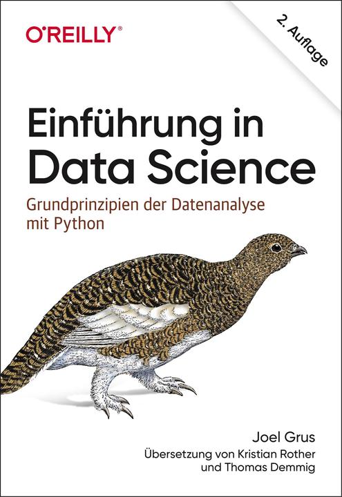 Actual product image Einführung in Data Science (German, Joel Grus, 2019)
