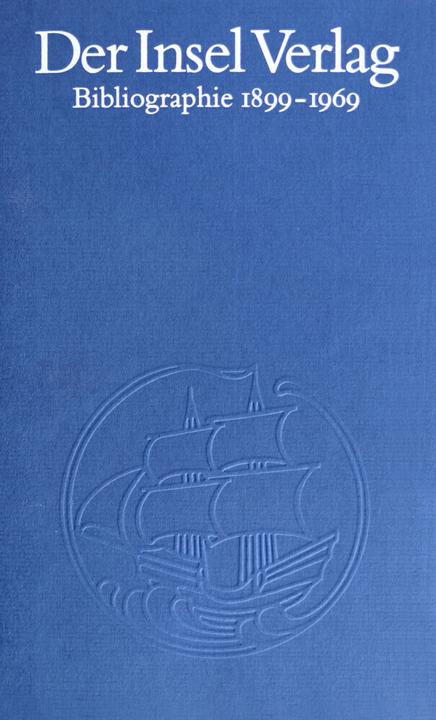 Produktbild Der Insel-Verlag (Deutsch, 1999)
