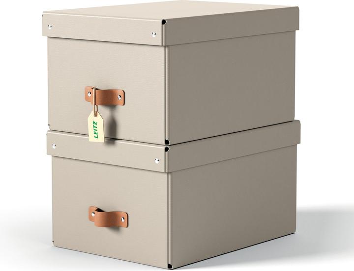 Actual product image Leitz Storage Box Puro Medium with Lid (A4, A5)