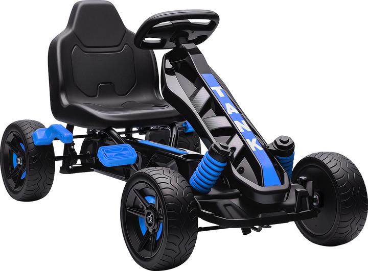 Aiyaplay Kinder Gokart Kunststoff, Metall Blau