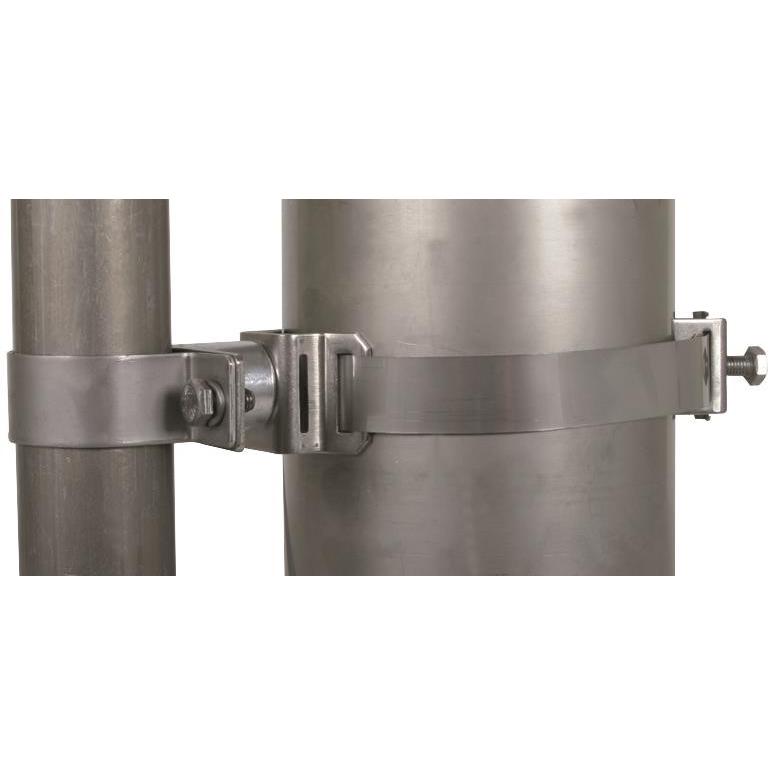 Dehn 105361 Befestigungsschelle für Rohre D 50mm an Sektorantennen DS 30mm, SAT Zubehör