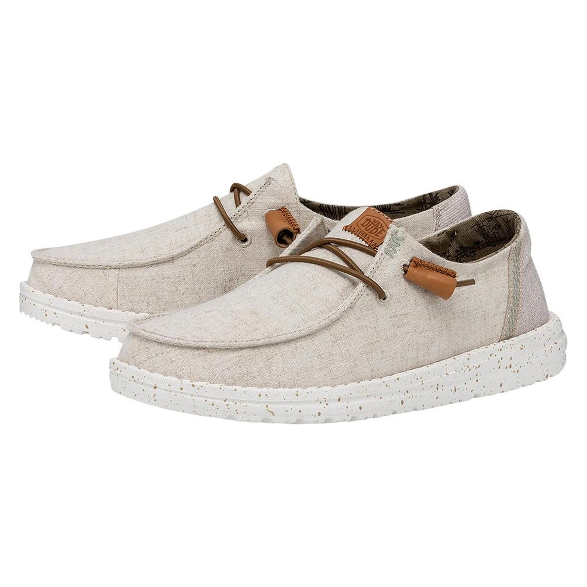 Hey Dude, Damen, Sneakers, Wendy Washed Canvas, Braun, (36)