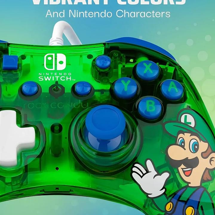 Productafbeelding PDP Rock Candy - Luigi Time (Switch, Switch Lite, Switch OLED)