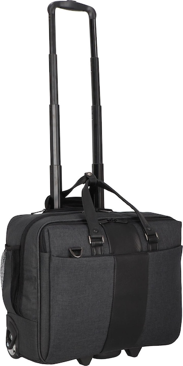 Produktbild Dermata Business Laptop Trolley Canvas 3497CV Zwart (32 l, Handgepäck (bis 50l))