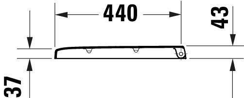 Produktbild Duravit Universal WC Sitz Sortiment WC-Sitz