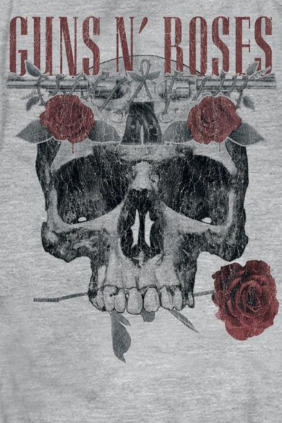Produktbild Guns N Roses Flower Skull (L)