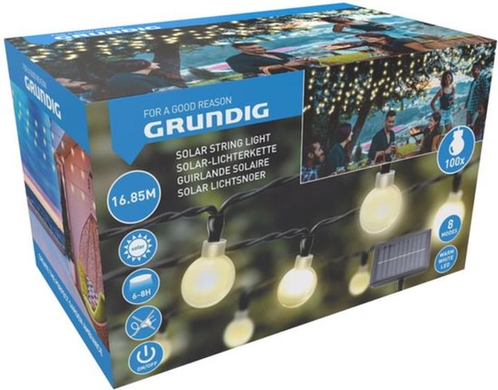 Grundig Solar bulb 100pc warm white LE (16.85 m)