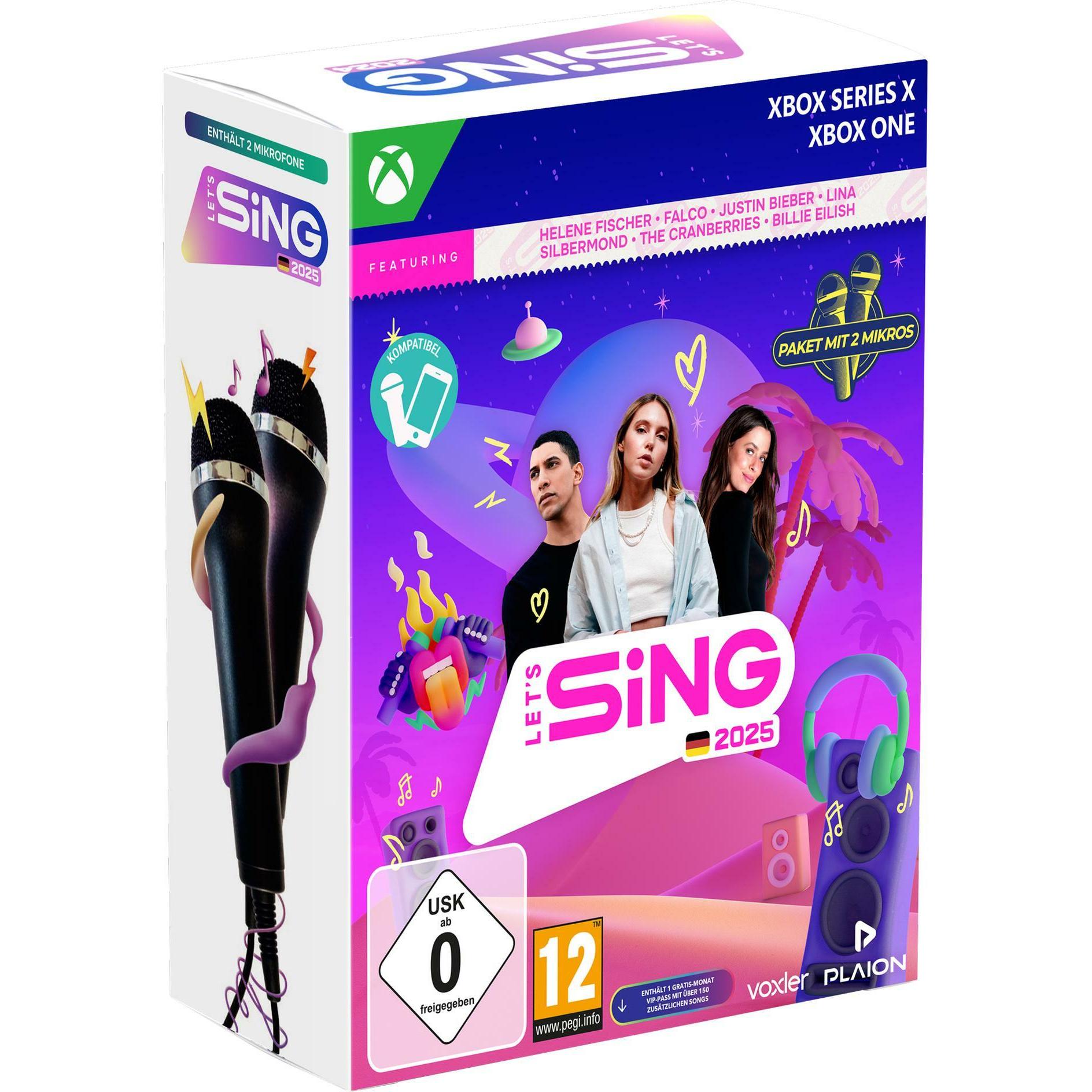 Plaion, Let's Sing 2025 German Version (+ 2 Mics)