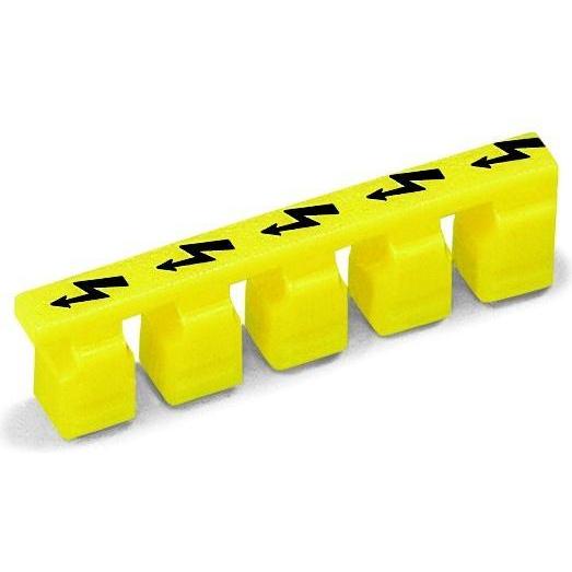 25x Wago Warnabdeckung, Elektronikzubehör + Gehäuse, Gelb