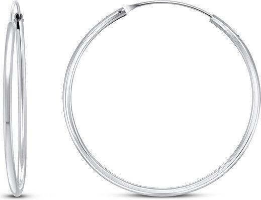 Produktbild Brilio Silver - Timeless silver round earrings EA020 - Diameter: 3.5 cm
