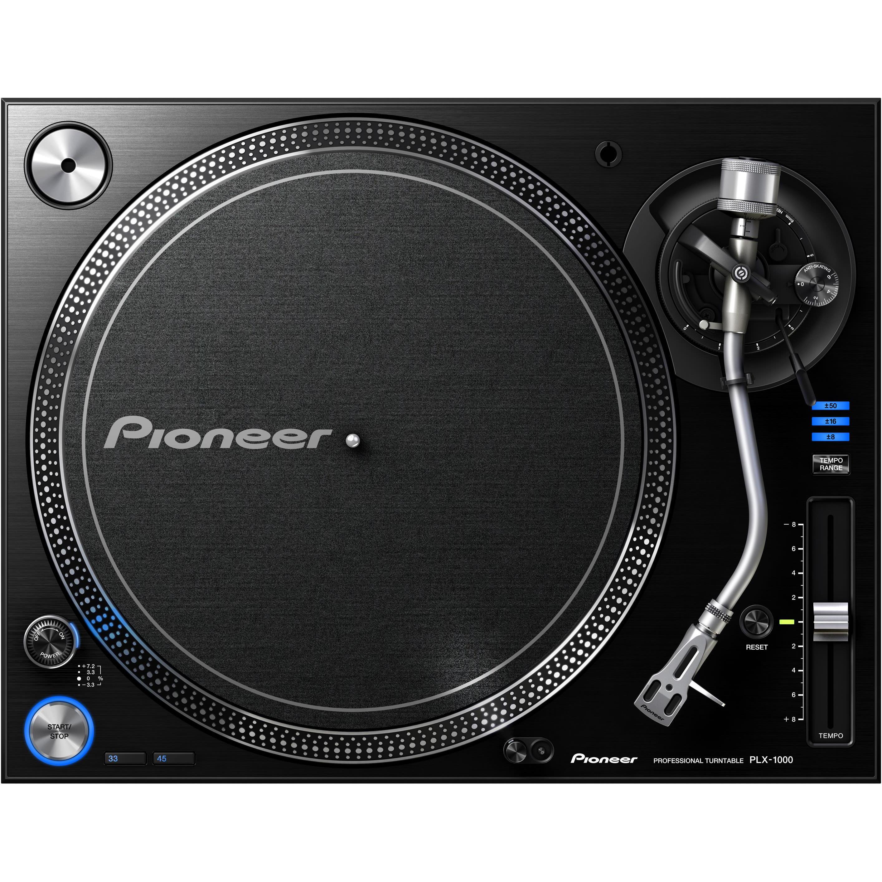 Thumbnail - Pioneer DJ Plx-1000 (Manuell), Plattenspieler, Schwarz