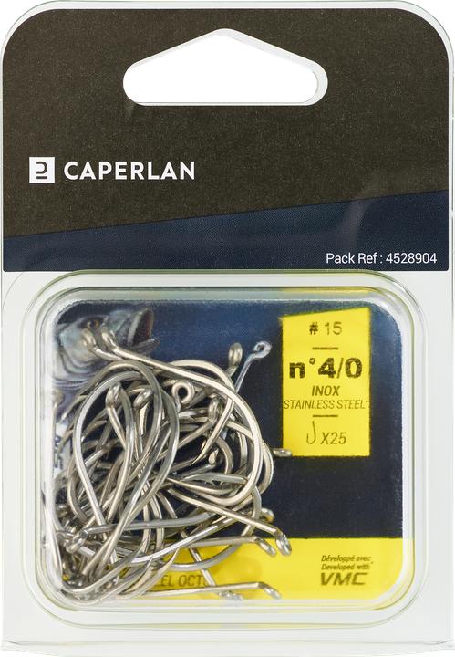 Actual product image Caperlan Hook Octopus Eye stainless steel