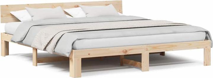 Actual product image vidaXL Moderner Bettrahmen (120 x 200 cm)