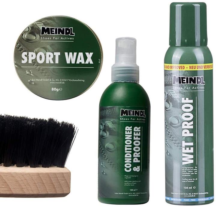 Meindl MegaPack Sportwax Pflegebürste