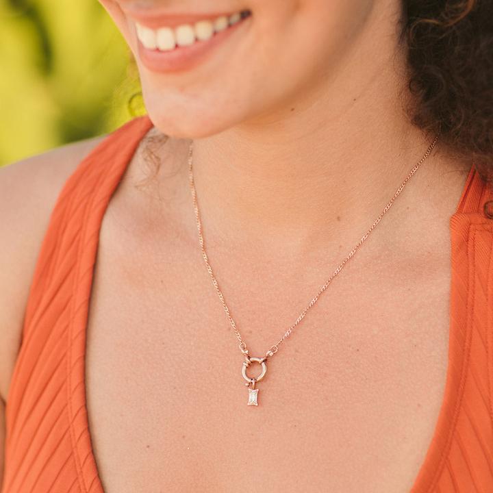 Image du produit Purelei Stone White Charm (Acier inoxydable)