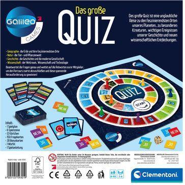 Actual product image Clementoni Galileo - The big quiz (German)