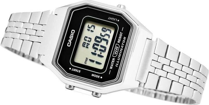 Actual product image Casio LA680WA-1DF ladies' watch + BOX