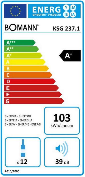 Energie-Label Bomann KSG 237.1 (48 l)