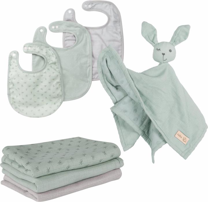Roba Gift set Baby Essentials Lil Planet frosty green