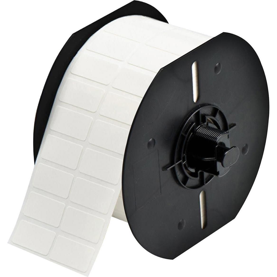 Brady, Etiketten, B33-6-8423, Polyester, Weiss, 38,1 x 19,05mm, permanent, 2-bahnig (2500 E.)