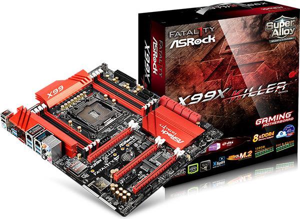 Produktbild AsRock Fatal1ty X99X Killer (LGA 2011-v3, Intel X99, ATX)