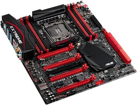 Produktbild ASUS R.O.G. Rampage V Extreme (LGA 2011-v3, Intel X99, E-ATX)