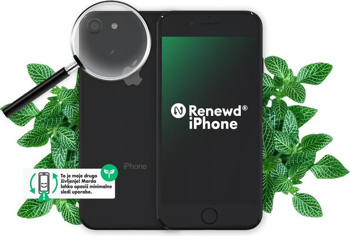 Image du produit Renewd iPhone 8 (64 Go, Space grey, 4.70", 12 Mpx, SIM simple, A / Comme neuf)