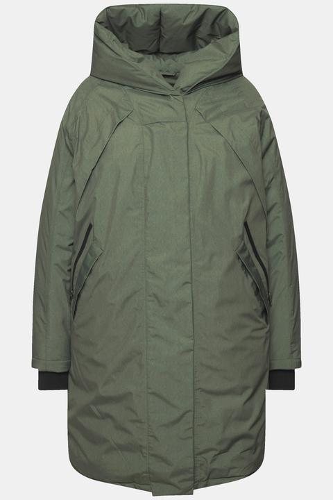Actual product image Ulla Popken HYPRAR Waterproof Triple-Function Coat