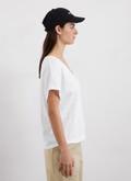 Immagine prodotto Marc O'Polo T-shirt da donna con scollo a V (S)