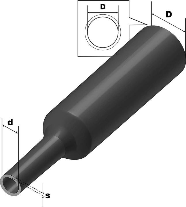 Immagine prodotto Isolatech Schrumpfschlauch transparent