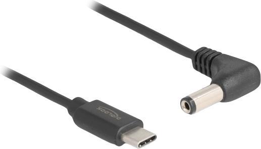 Actual product image Delock USB Type-C power cable to DC 5.5 x 2.1 mm (1.50 m)