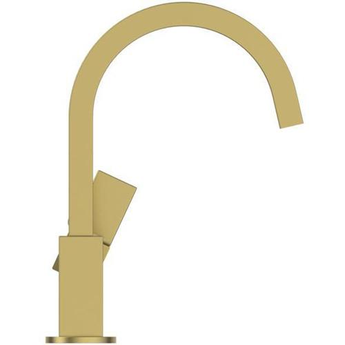 Ideal Standard, Rubinetteria per bagno, IDS Waschtischarmatur EXTRA hoh Ala ohne Ablaufgarnitur brushed gold