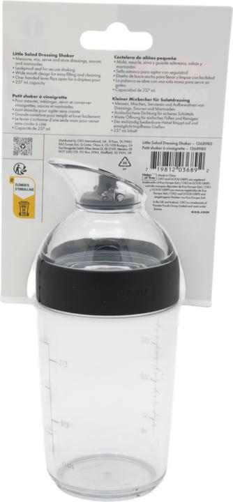 OXO Scuotitore per condimento per insalata (240 ml)