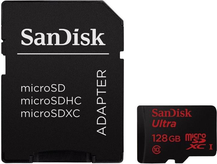 Produktbild SANDISK Ultra microSDXC Android (128 GB, microSDXC, UHS-I)