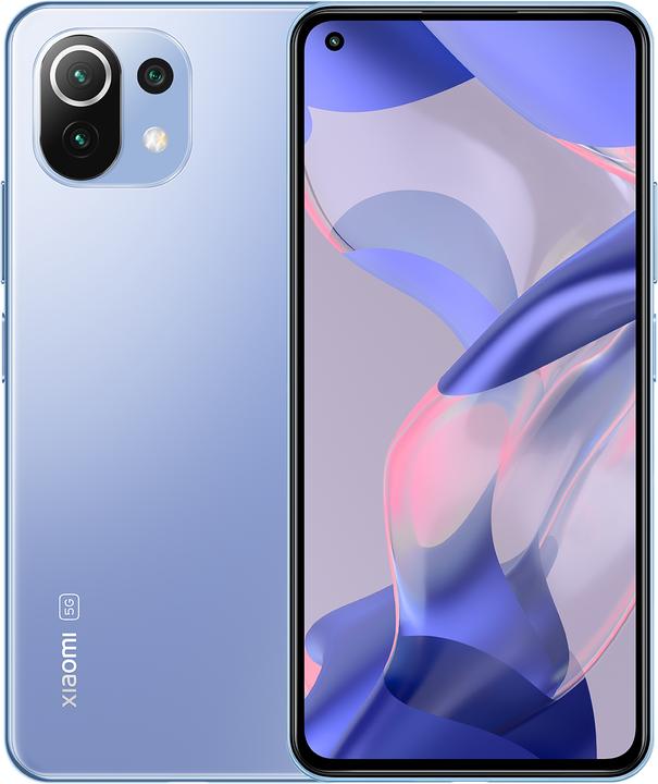 Image du produit Xiaomi 11 Lite 5G NE (128 Go, Bleu Bubblegum, 6.55", Double SIM, 5G)