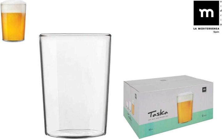 Actual product image La Mer Set of glasses La MediterrÃ¡nea TASKA 0,52 l 6 Pieces (8 Units) (0.52 l, 8 x)