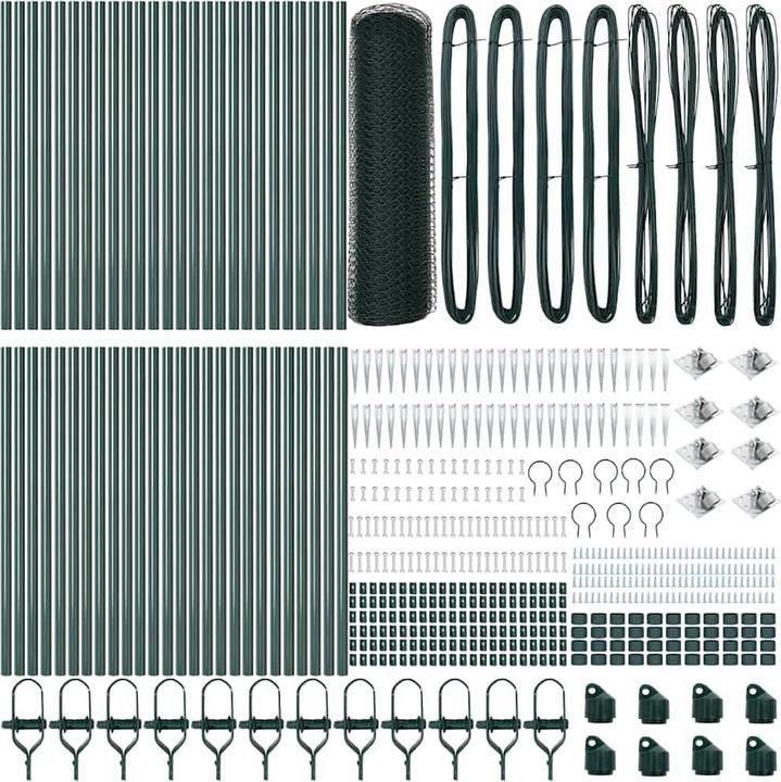Actual product image VidaXL Hexagon fence