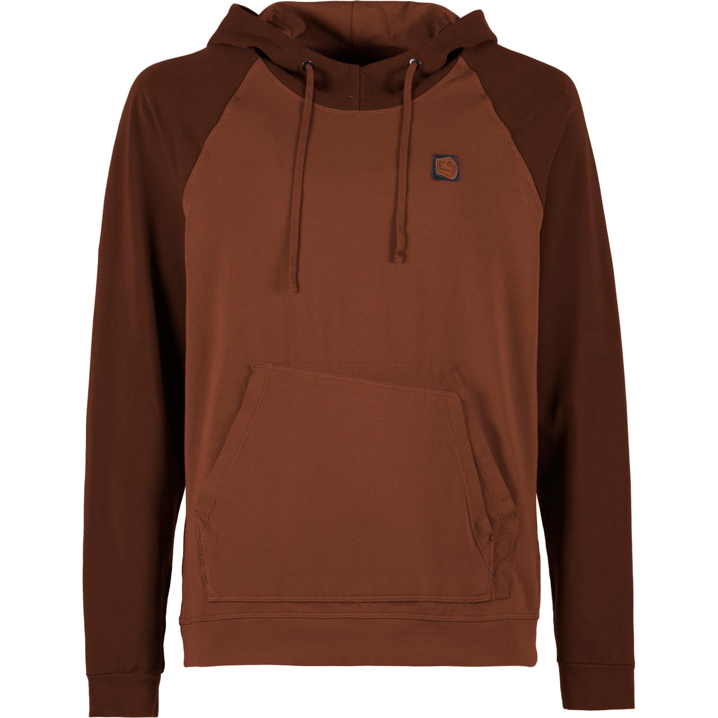 E9, Herren, Pullover, Squ-Dub, Braun, (L)