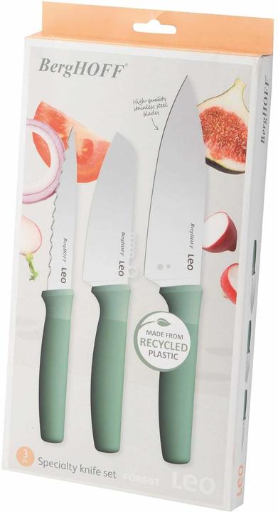 Produktbild BergHoff Messer-Set Leo Forest 3-teilig, Typ: Gemüsemesser